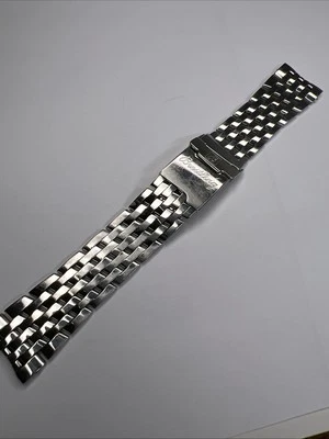 Authentic Breitling 426A Navitimer 24mm x 20mm Polished Stainless Steel Bracelet - Image 1 of 4