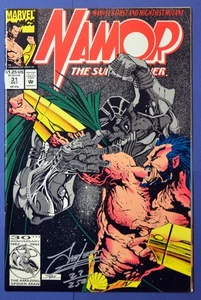 NAMOR 31 Signed by Artist Jae Lee (COA - #27/250),  Marvel Comics 1992 - Picture 1 of 4