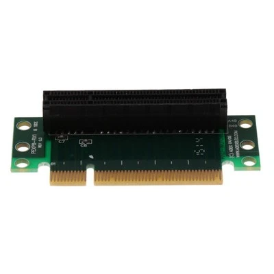 PCI Express PCI-E 8x Adapter Riser Karte 90 Winkel für 1u / 2u Server-Gehäuse - Bild 1 von 4