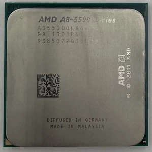 AMD A8-Series A8-5500 Desktop CPU Processor- AD5500OKA44HJ - Picture 1 of 2