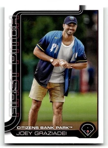 2025 Topps Joey Graziadei #FP2-1 First Pitch Series Two Philadelphia Phillies - Bild 1 von 2