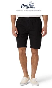 New Men’s Reyn Spooner Cruiser Cargo Shorts Black Size Large - Picture 1 of 3