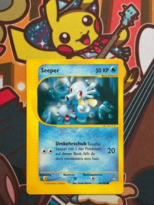 Seeper 85/147 Aquapolis deutsch Pokemon Karten NM - Bild 1 von 2