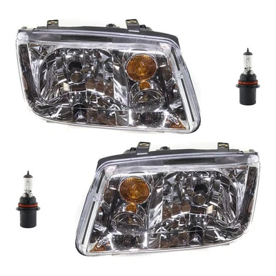 Headlight Kit For 02-05 Volkswagen Jetta Driver LH Passenger RH Side Foto 1 de 4
