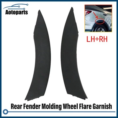 Wheel Opening Molding Garnish Left Right For 2013-2018 Hyundai Santa Fe Sport - Image 1 of 4