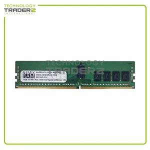 MR23400-614 Nemix RAM 16GB PC4-23400 DDR4-2933MHz Single Rank ECC RDIMM Memory - Picture 1 of 1
