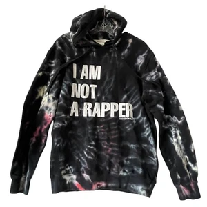 ElevenParis "I Am Not a Rapper" Tie-Dye Hoodie Size S Created in Our Studio - Picture 1 of 9