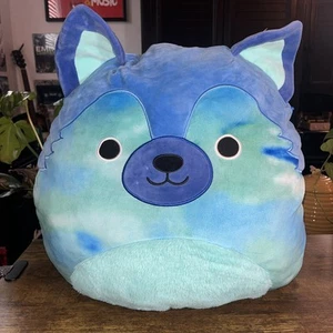 Squishmallows Kippie der Hirte 24 Zoll Plüschtiere Stofftiere blau Batik groß - Bild 1 von 3