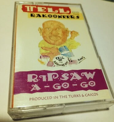 Tell and the Rakooneers Ripsaw Music Turks And Caicos Music Cassette Tape Rare - Image 1 of 4