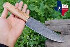 12"Hand Forged Rail Road Carbon Steel Chef Knife W/Olivewood Handle Ah-1736