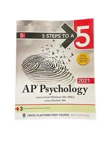 5 Steps to a 5: AP Psychology 2021 by Laura Sheckell and Laura Maitland (E1) - Picture 1 of 2