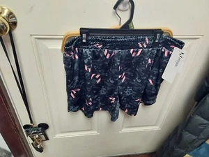 Nwt Messi Girls Logo Shorts Grey/Pink Pockets XS S M L XL - Picture 1 of 1