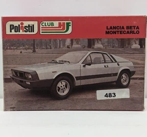 Polistil Lancia Beta Montecarlo 1:25 Club HF Rare Diecast Model Vintage Car - Picture 1 of 11