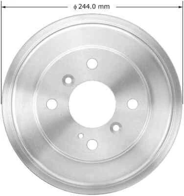 Brake Drum-Premium Bendix PDR0841 fits 2011 Ford Fiesta Foto 1 de 3