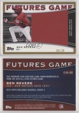 2010 Topps Pro Debut Futures Game Relics Gold /25 Ben Revere #FGR-BR