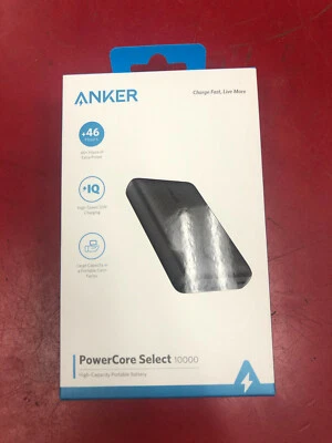 Anker PowerCore Select 10000 High-Capacity Portable Battery A1223H11-1 - Image 1 of 2