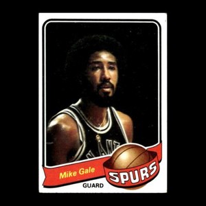 Mike Gale 1979-80 Topps San Antonio Spurs #122 Vintage 1