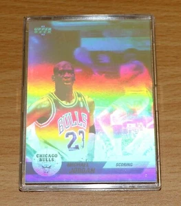 Michael Jordan 92-93 Hologram SCORING Rare NBA Basketball Card insert Mint BV$$ - Picture 1 of 4