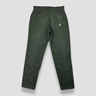 LEVIS BIG E VINTAGE 70S 28 INCH WAIST OLIVE GREEN TROUSERS X STAMP MADE IN USA