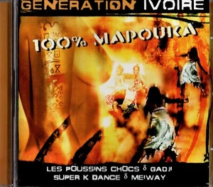 GENERATION IVOIRE. 100% Mapouka.  Ivory Coast. CD. MCPS 71171. Like New - Picture 1 of 2