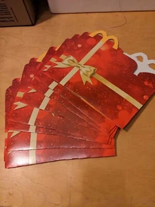 Paquete de 20 Cajas de Fiesta Rojas con Arco Dorado Fácil Montaje Celebración Bolsos de Bien - Imagen 1 de 2