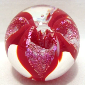 Pisapapeles Glass Eye Studio pequeño arte vidrio - Imagen 1 de 6