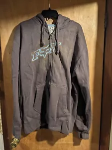 SUDADERA CON CAPUCHA ORIGINAL FOX RACING FX CREMALLERA TALLA XL - Imagen 1 de 11