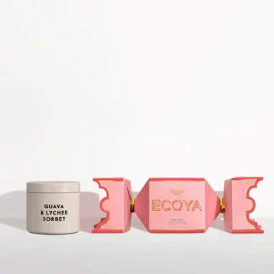 ECOYA Guava & Lychee Sorbet Tin Candle Bon Bon - image 1 of 3