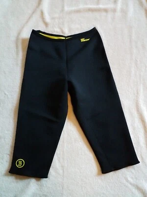 Hot Shapers Neotex Thermal Capri Pants Black Womens M Medium. C35 - Image 1 of 4