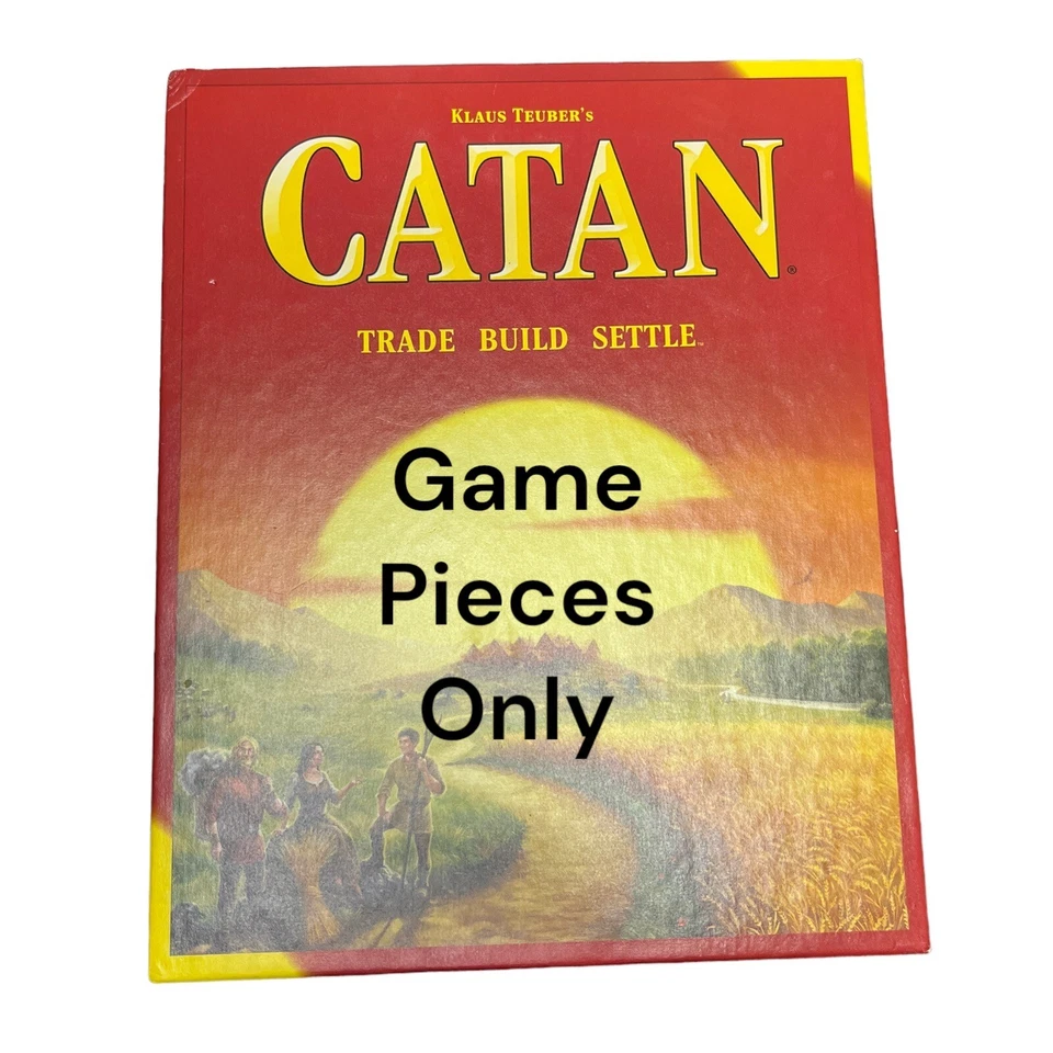 Piezas de repuesto Colonos de Catán piezas tarjetas azulejos carreteras ciudades dados CN3071 Foto 1 de 1