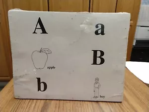 Tarjetas flash de alfabeto e imagen para niños, ¡SELLADAS! - Imagen 1 de 1