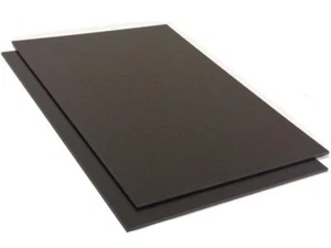 Kunststoffplatte ABS 5mm Schwarz 1000 x 500 mm (100 x 50 cm) - Bild 1 von 1
