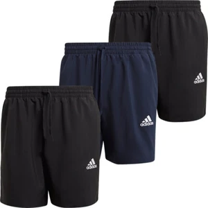 Adidas Mens Chelsea Shorts Football Running Casual Gym Shorts Pockets - Picture 1 of 20