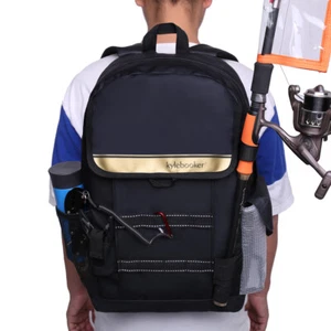 Fishing Tackle Bag Backpack Multi-Function Lure Fishing Gear Pack - Picture 1 of 34