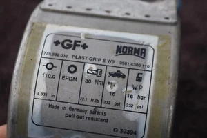 GF George Fischer Norma G 39394 779.532.032 Kunststoffgriff E W5 - Bild 1 von 6
