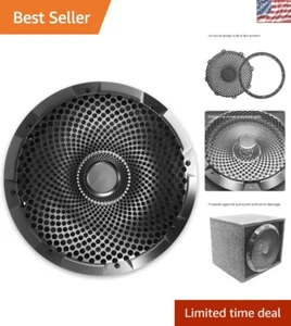 High Excursion 12 Zoll Stahlgitter Gitter für hervorragenden Subwoofer-Schutz - Bild 1 von 9