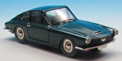 1965 Glas 1700 GT  Coupe vert foncé 1/43 métal blanc/étain tout monté - Photo 1/4
