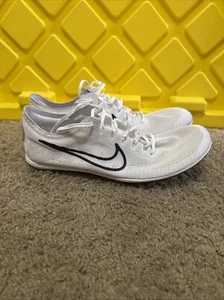 Nike Zoom Track & Field Distance Spikes White Men Size 10 DR9923-700 - Picture 1 of 6