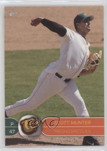 2007 MultiAd Sports Fresno Grizzlies Scott Munter #20