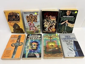 Fred Saberhagen TOR BAEN ACE Lot of 8 Vintage Science Fiction Sci Fi Books - Imagen 1 de 22