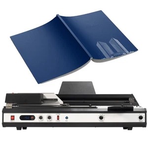 A4 Desktop Hot Melt Glue Binding Machine 110V Glue Book Binding 250 Books/h - Picture 1 of 10
