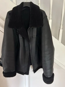 Saint And Sofia Real Shearling Jacket XL - Picture 1 of 11