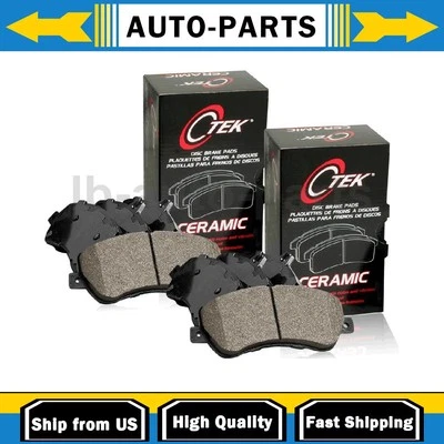 2X Front Rear Brake Pad Set C-Tek For For Chevrolet SSR 2003 2004 2005 Foto 1 de 4