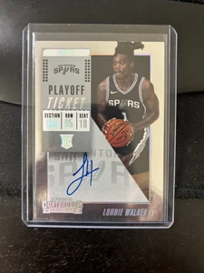 2018-19 Panini Contenders #138 Lonnie Walker IV Playoff Ticket AUTO #/65 U - Picture 1 of 1