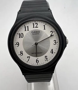 Casio MQ24-7E 34 mm Men's Casual Watch - Black - Picture 1 of 6