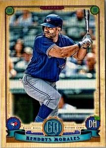 2019 Topps Gypsy Queen Kendrys Morales #51 Toronto Blue Jays Baseball Card - Picture 1 of 2