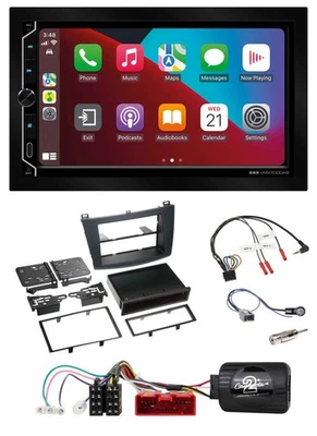 ESX 2DIN DAB USB Lenkrad Bluetooth Autoradio für Mazda 3 09-13 analog - Bild 1 von 4