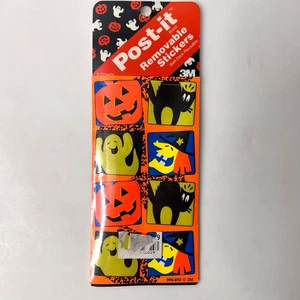 vintage 3M Post-It Removable Stickers Halloween Sticker package NOS 1990s - Picture 1 of 2