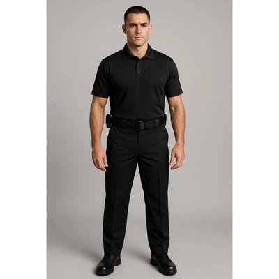 Blauer Men's Black Heavyweight Wool Blend Tactical Pants 36x35 Flex Band Quality - Image 1 of 4