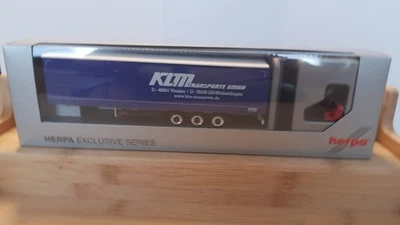Herpa KLM Transporte, Vreden - Megatrailer 951005 mit Mitnahmestapler in OVP - Bild 1 von 3